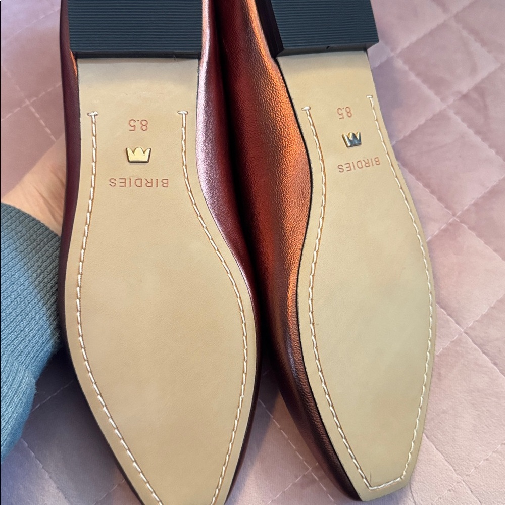 *NEW* BIRDIES CRANE FLATS RARE COPPER METALLIC 8.5 - Picture 8 of 10